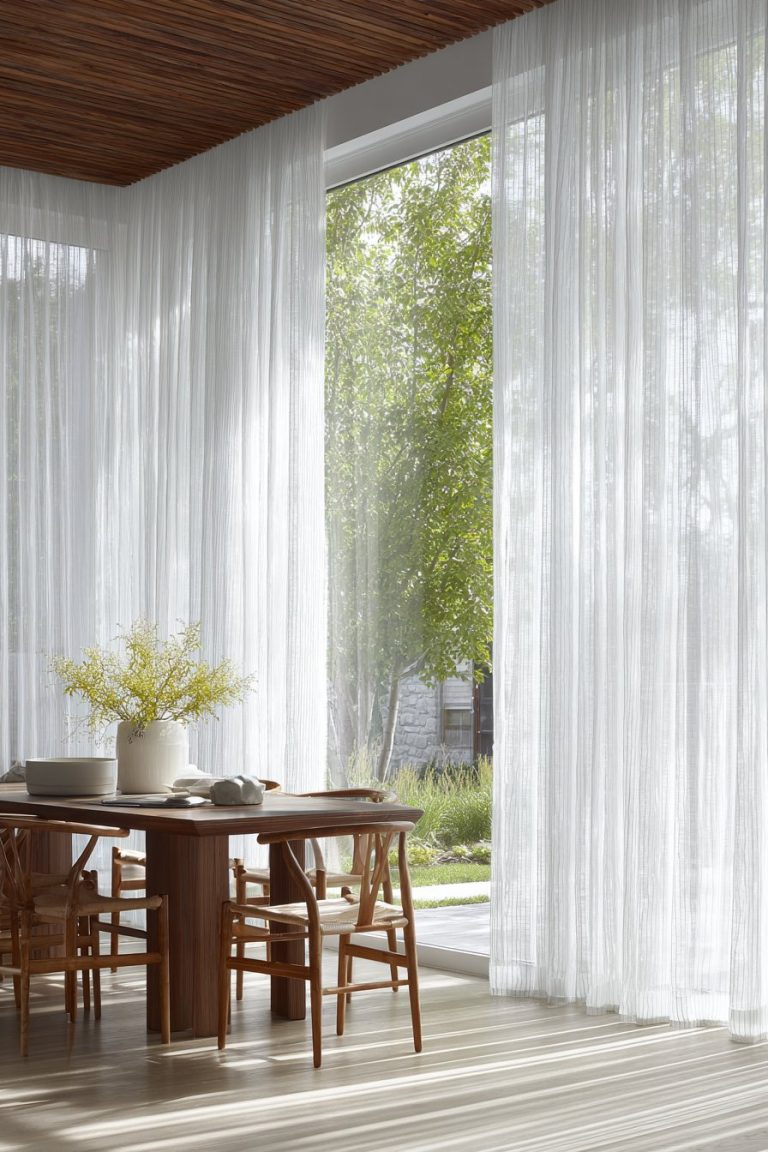 20 Brilliant Dining Room Window Ideas | Glowdecors
