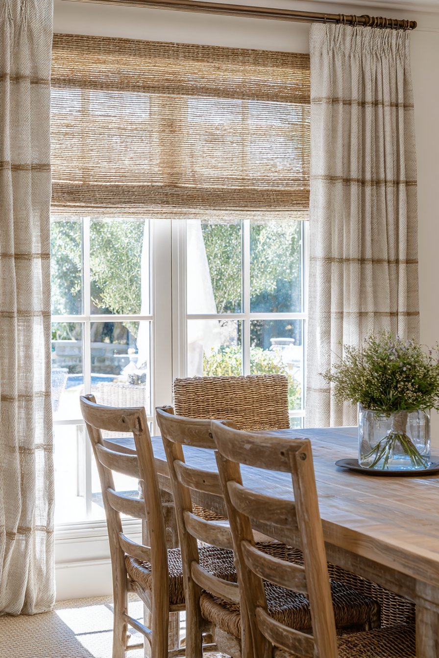 20 Brilliant Dining Room Window Ideas | Glowdecors