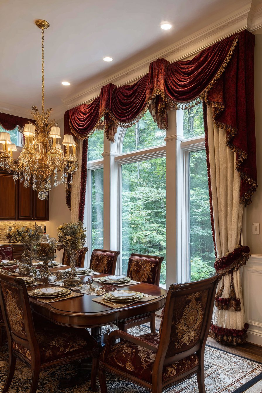 20 Brilliant Dining Room Window Ideas | Glowdecors